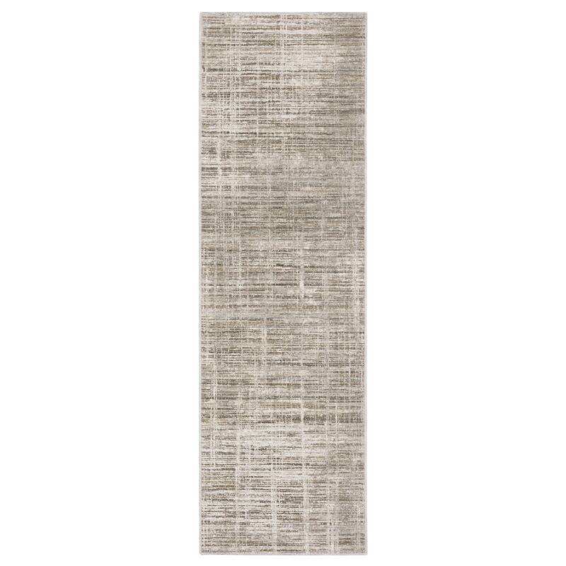 Style Haven Nelson Abstract Etchings Beige/ Ivory Indoor Area Rug - 2' 3" x 7' 6"
