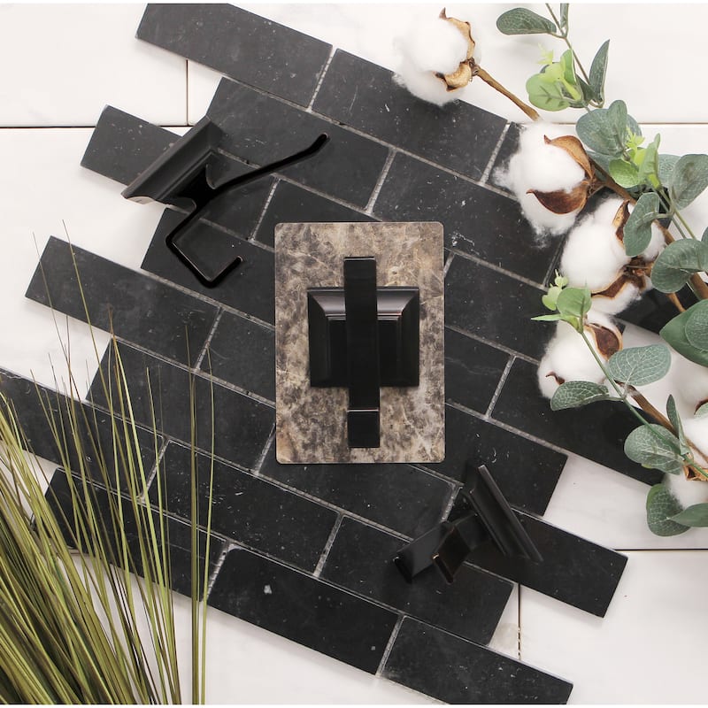 Kingston Brass Monarch 3-Piece Bathroom Robe Hook/Towel Hook