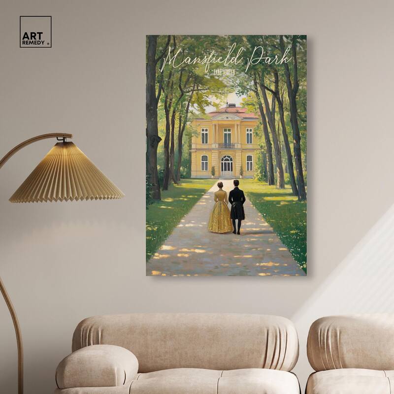 Mansfield Park Canvas by Art Remedy, Gallery Wrapped