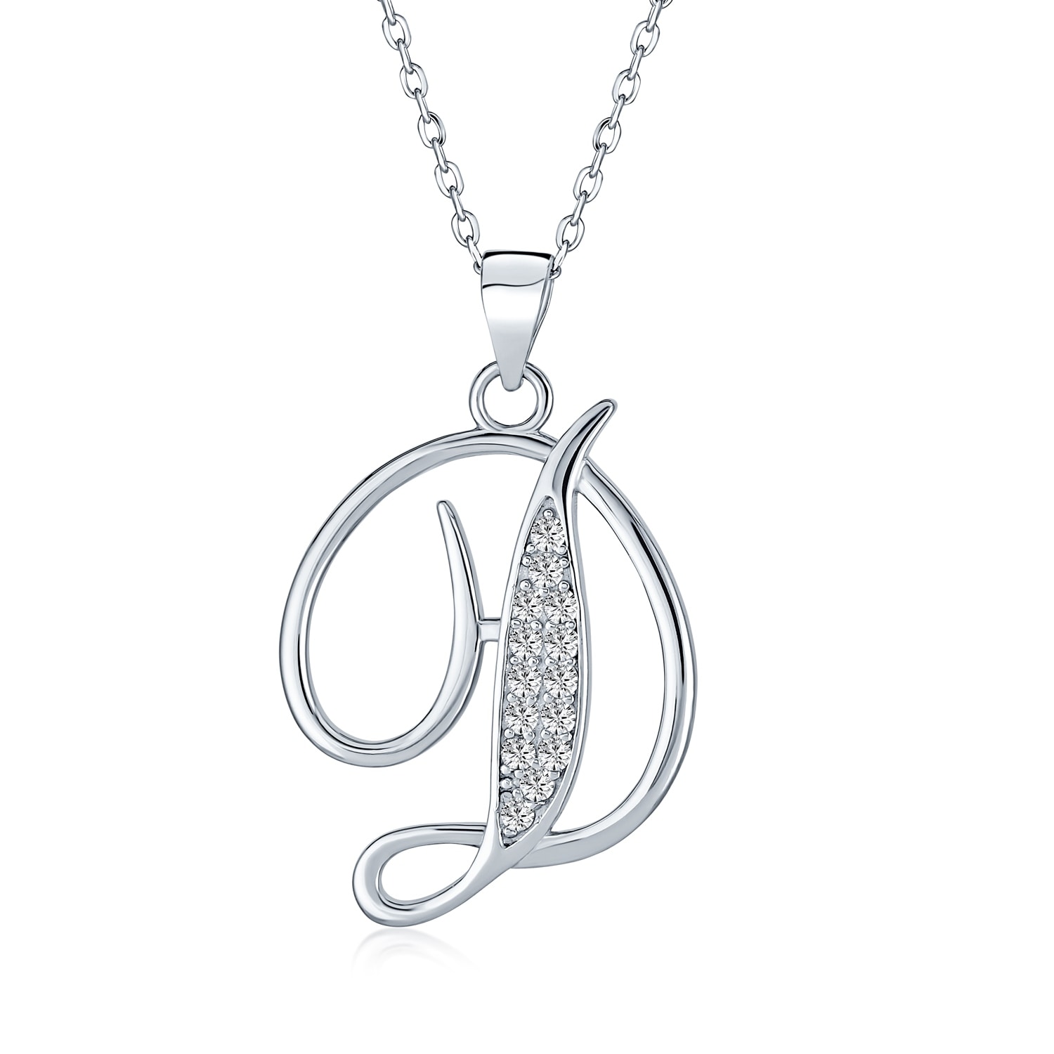 Bubble Block Initial O Pendant Black Bow Jewelry Sterling Silver Kate Collection Bubble Block Initial O Pendant Black Bow Jewelry Sterling Silver Kate Collection