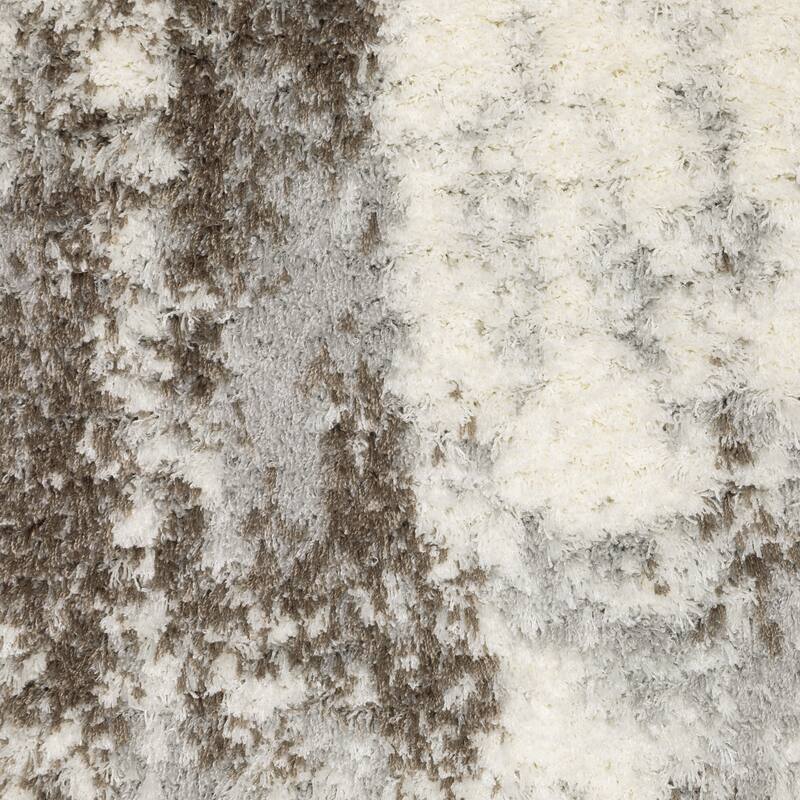 Vannes Marbled Abstract Ivory/Gray Area Rug