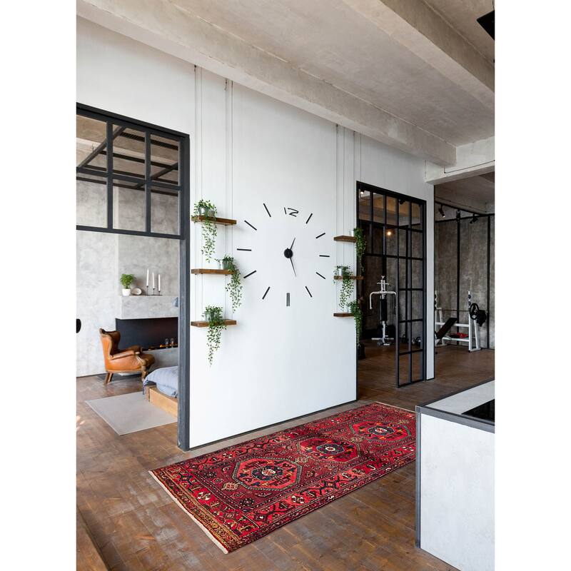 ECARPETGALLERY Hand-knotted Anadol Red Wool Rug - 3'5 x 6'4