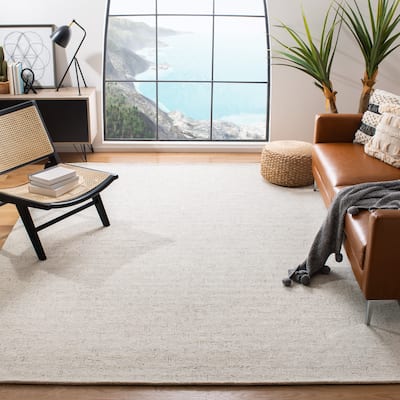SAFAVIEH Handmade Micro-Loop Courteney Transitional Wool Rug
