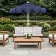 preview thumbnail 107 of 157, 9ft Tassel Patio Umbrella Auto-Tilt, Crank , by JONATHAN Y