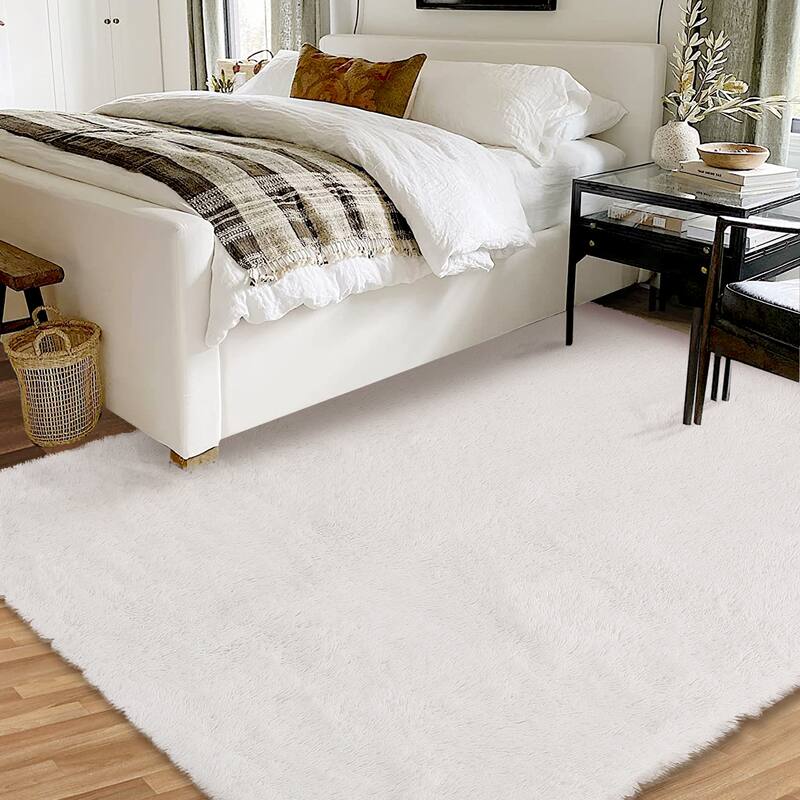 Garvee Shag Fluffy Area Rug Modern Indoor Plush Shaggy Carpet