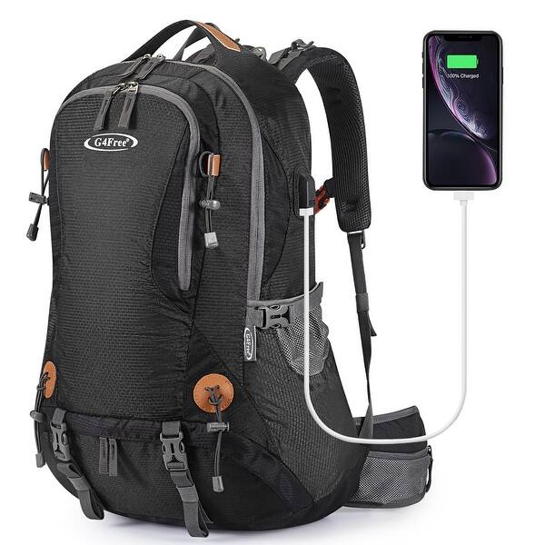 50L Hiking Backpack Waterproof Daypack Outdoor Camping Climbing Backpack  with Rain Cover for Men Women - Bed Bath & Beyond - 40365995