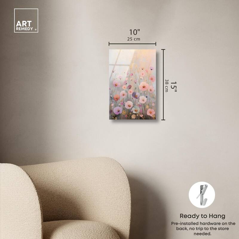 Tiny Blooms II Acrylic by Art Remedy, Ready to Hang