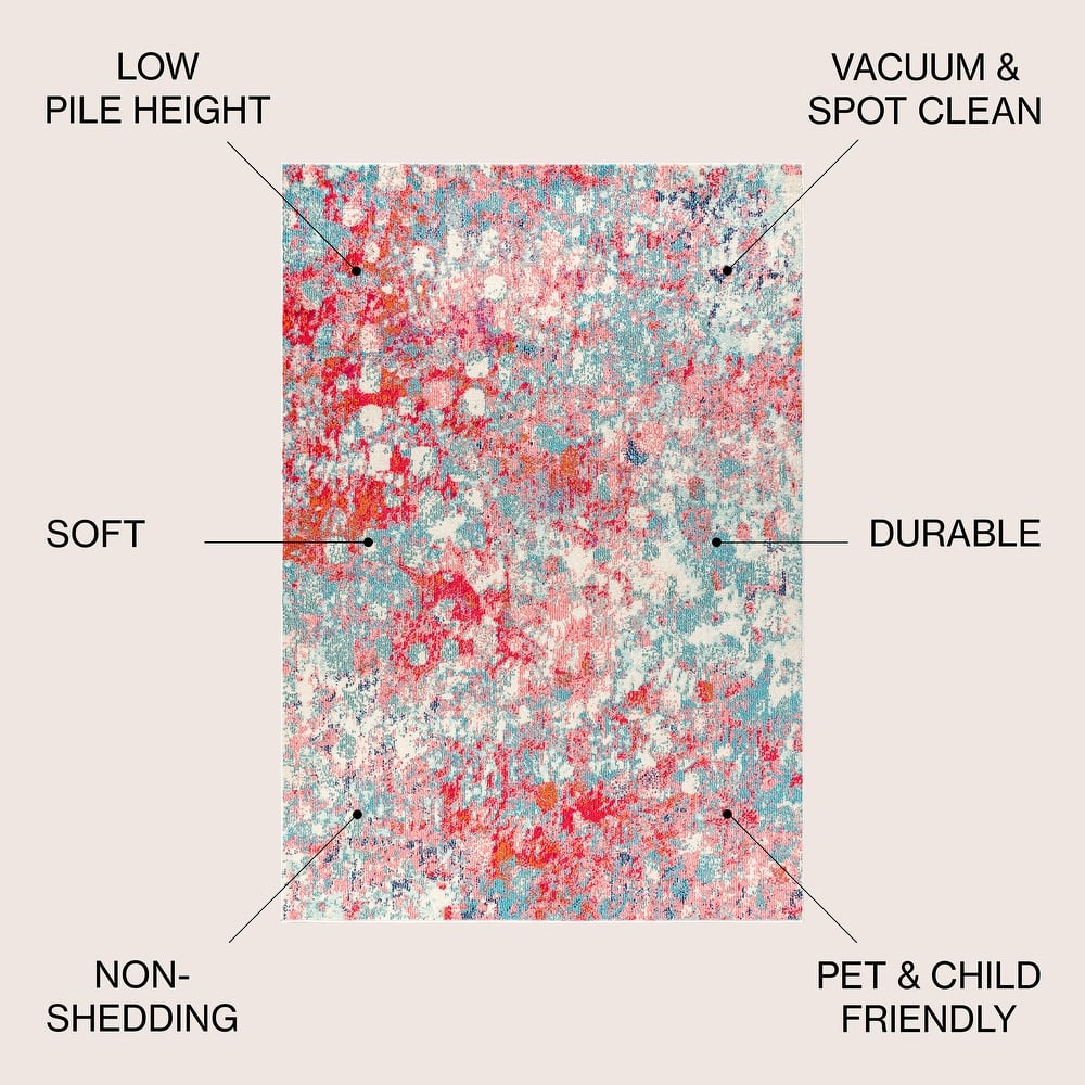 JONATHAN Y Dune POP Modern Abstract Area Rug