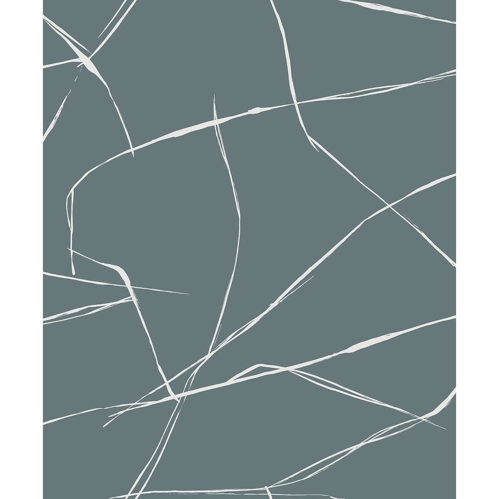 Seabrook Designs Astratto Geometric Non-Woven Unpasted Wallpaper