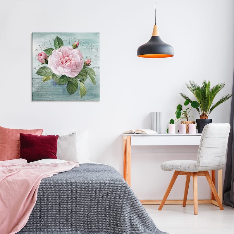 Stupell Bright & Rustic Tropical Bloom Canvas Wall Art Design By Susan Arnot