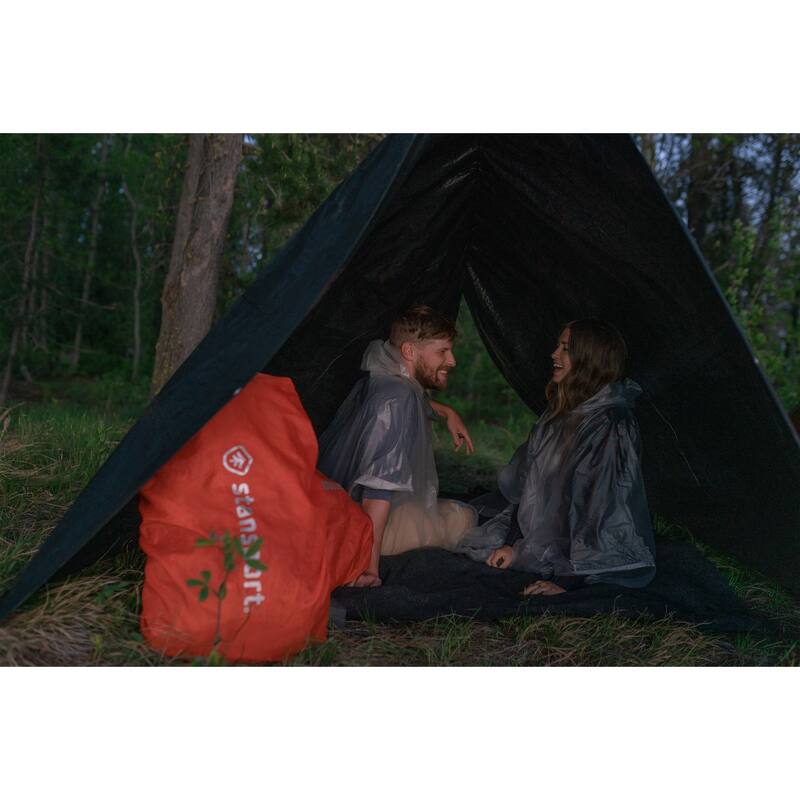 Stansport Medium-Duty Rip-Stop Tarp 5' x 7' - Dark Green