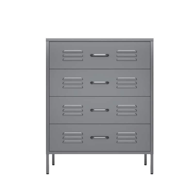 Metal Storage Cabinet with 4 Drawers for Office,Home,Garage