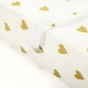 preview thumbnail 3 of 3, Lush Decor Boho Metallic Hearts Allover Hearts Soft & Plush Changing Pad Cover - 32" x 16"