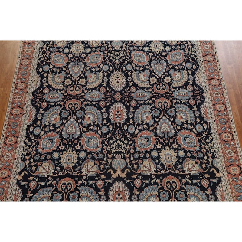 Floral Wool Sultanabad Ziegler Turkish Oriental Area Rug Hand-knotted - 9'9" x 13'0"