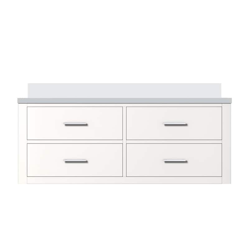 Castor Bath Vanity with Quartz Top and Sink