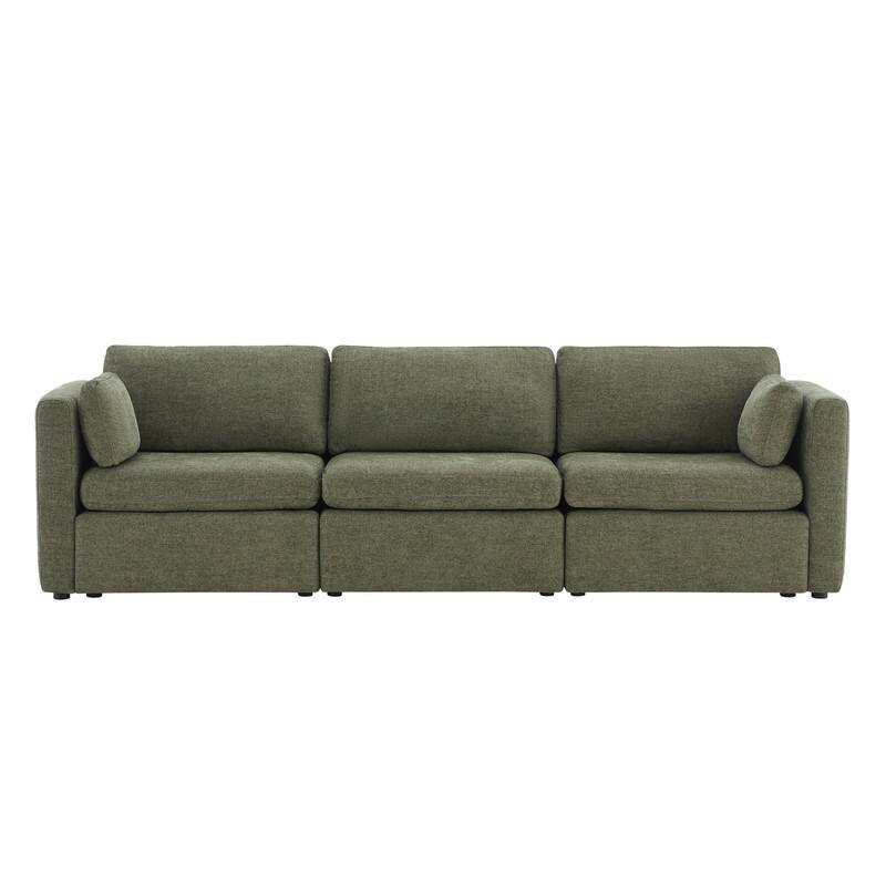 Celia Oversized Modular Sectional Fabric Sofa Set