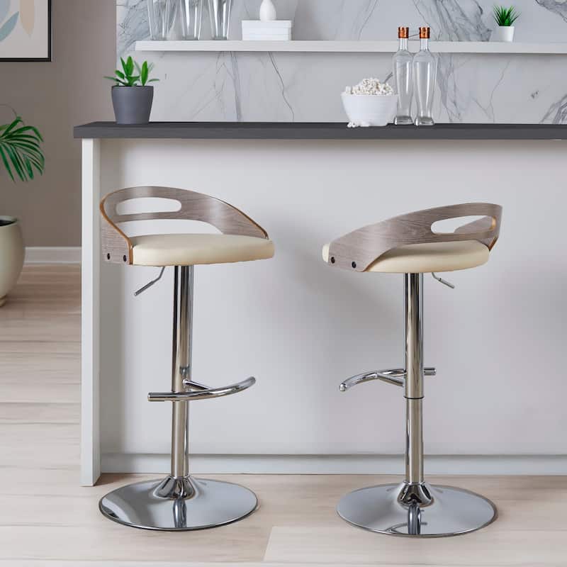 Cassis Adjustable Barstool - Set of 2