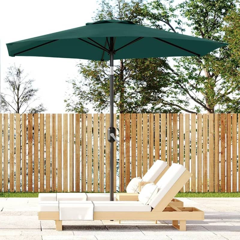 9FT UV Protection Patio Table Umbrella Outdoor for Garden, Pool, Deck, Backyard