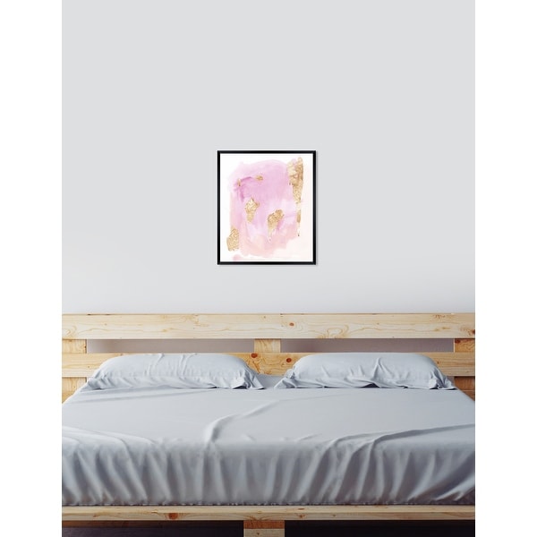 Oliver Gal 'Pink Wednesdays' Abstract Framed Wall Art Print. Opens flyout.