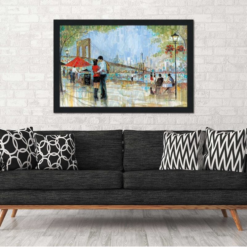 "New York Romance" by Ruane Manning Print on Acrylic