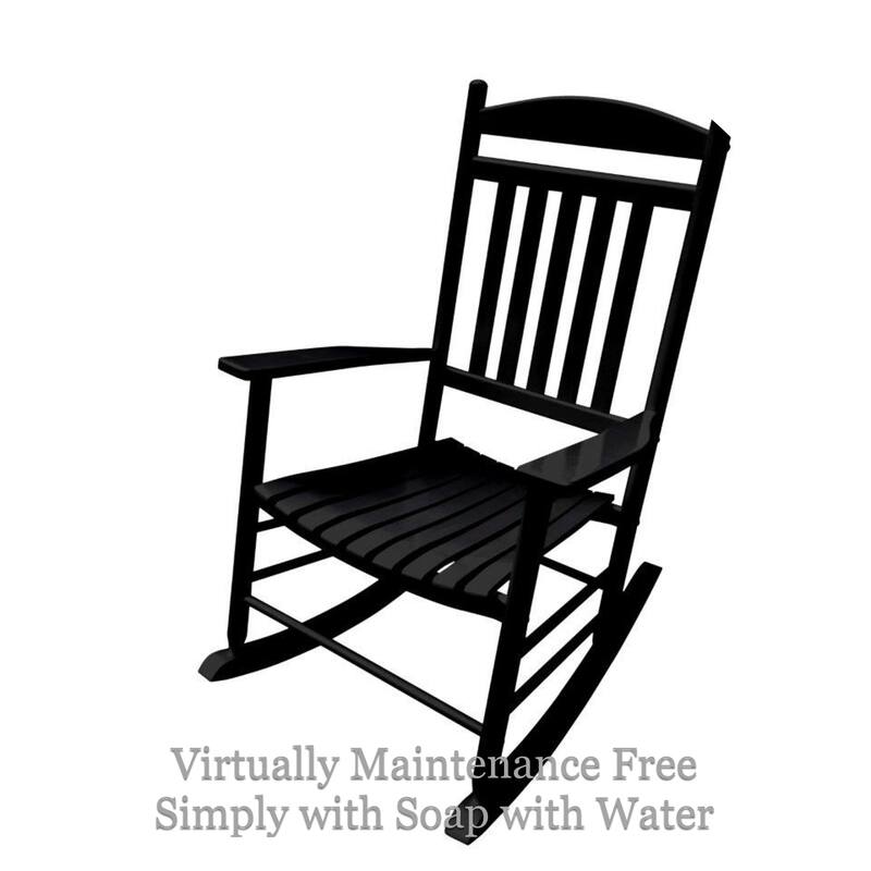 Havana Black Rocking Chair