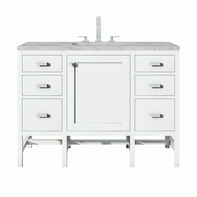 James Martin Vanities E444-V48-3VSL Addison 48" Single Basin Wood