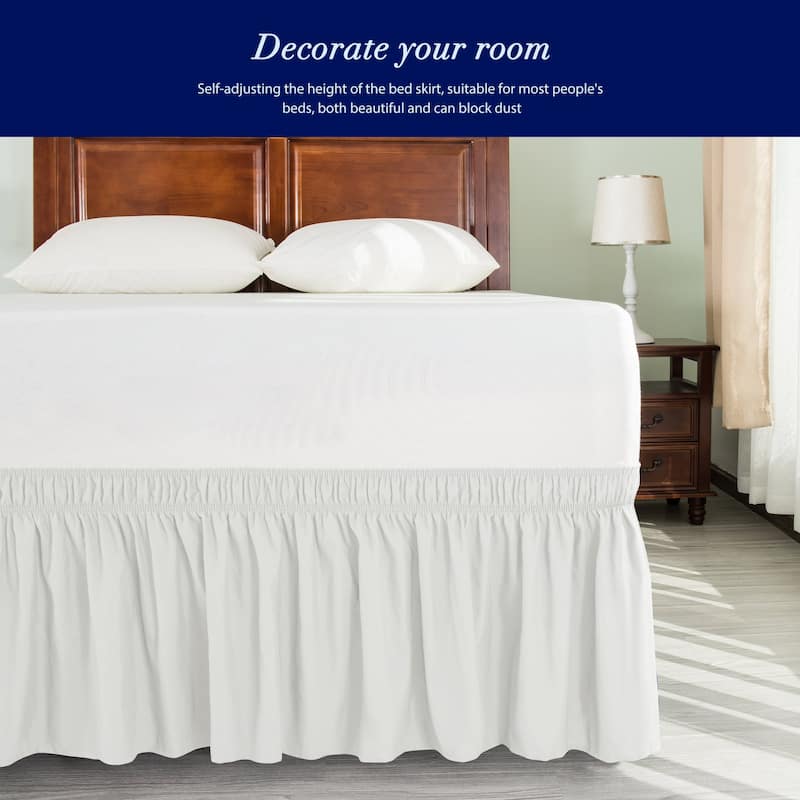 Subrtex Easy Fit 16-inch Drop Bed Skirts