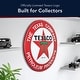 preview thumbnail 3 of 6, American Art Decor Dome Shaped Metal Wall Art Sign