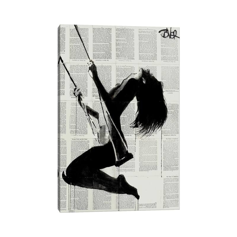 iCanvas "The Lightness Of Being Again" by Loui Jover Canvas Print