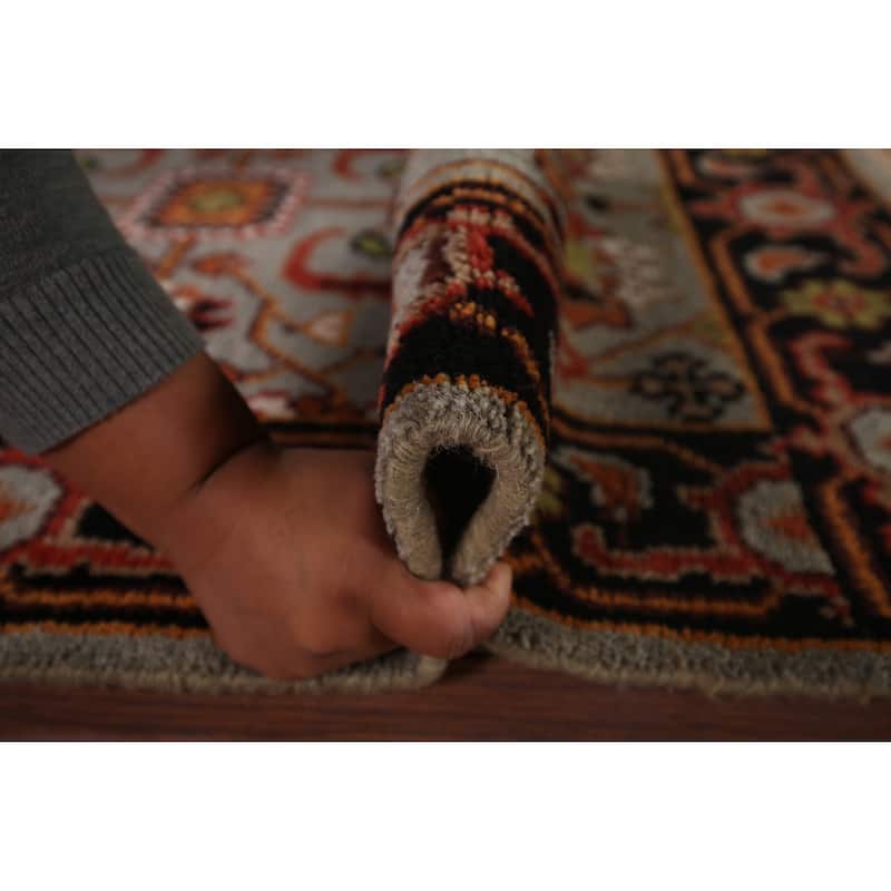 Lilian Oriental Foyer Rug Hand-Knotted Wool Carpet - 3'0"x 5'0"