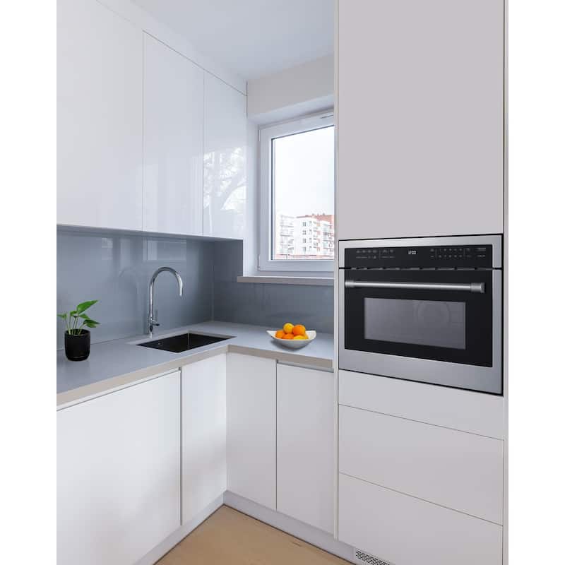 Summit CMV115 24" Wide 1.55 Cu. Ft. Electric Speed Oven with