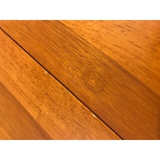 Simple Living Rubberwood Round/ Oval Farmhouse Table - Brown