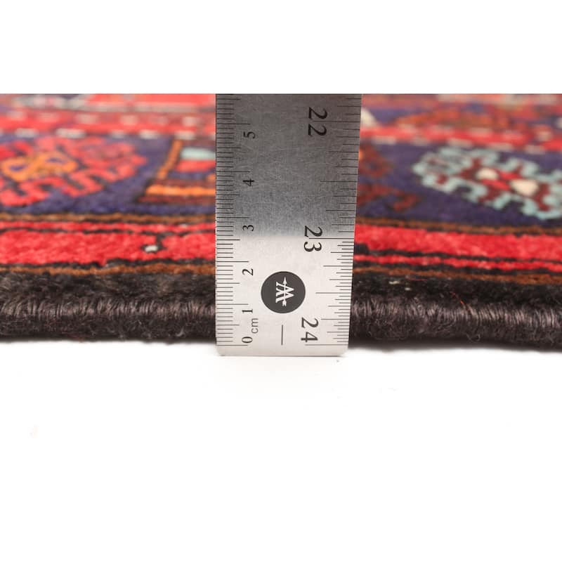 ECARPETGALLERY Hand-knotted Konya Anatolian Blue Wool Rug - 3'8 x 7'0