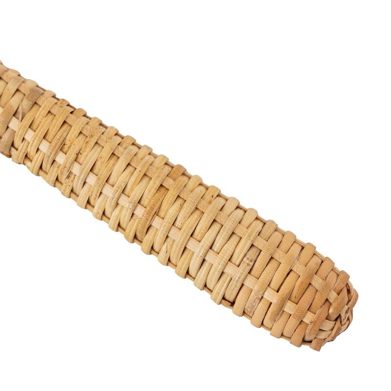 Set of 2 Stainless Steel & Wood Handle Salad Set