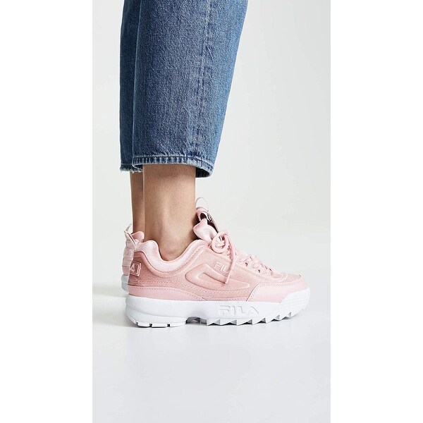fila women's disruptor ii sneaker pink