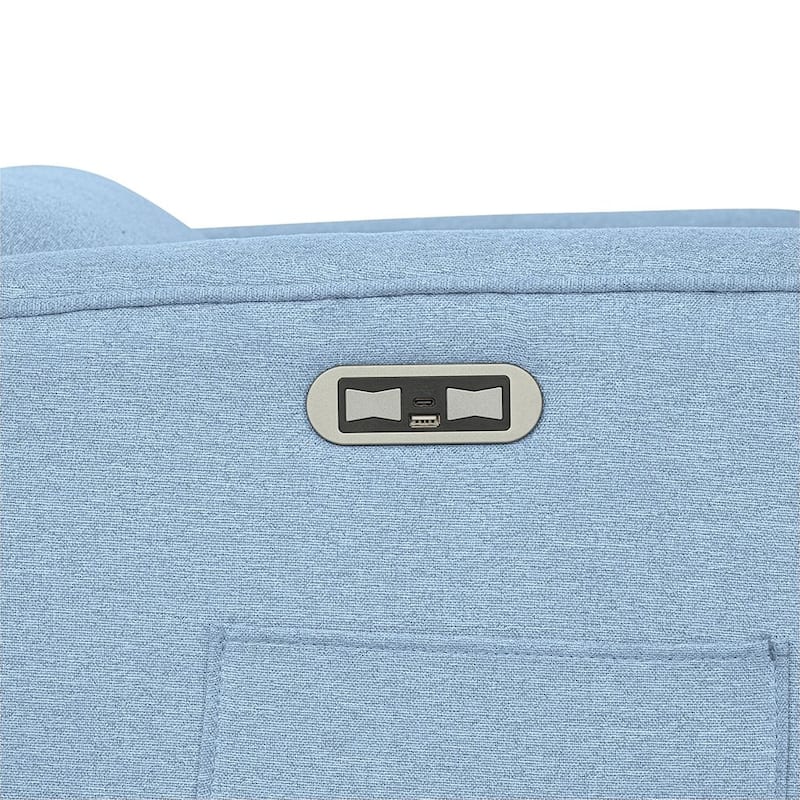 Madison Park Candace Power Recliner 3-in-1 with Swivel, Glider, USB Ports