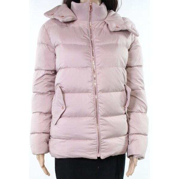 halogen hooded down parka