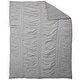 preview thumbnail 4 of 10, Rizzy Home Elle Smocked Accent Crib Quilt - 38" X 50" Gray