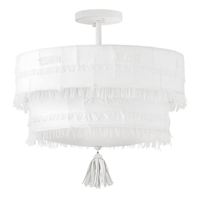 Hinkley Lighting 47421 Baya 4 Light 18" Wide Semi-Flush Ceiling