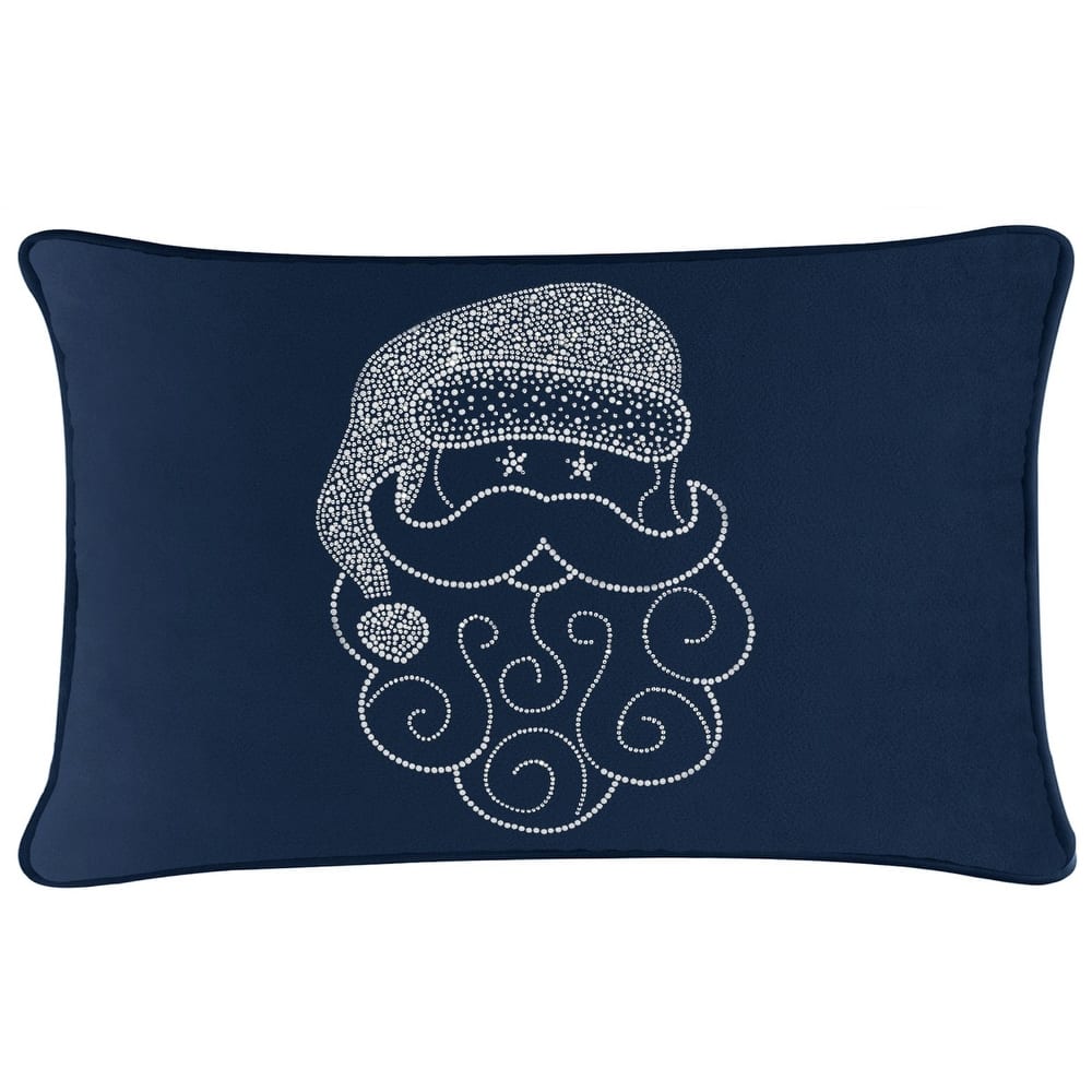 Sparkles Home Santa Rhinestone Pillow
