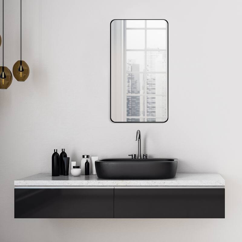 Altair Nettuno Bathroom/Vanity Aluminum Framed Wall Mirror
