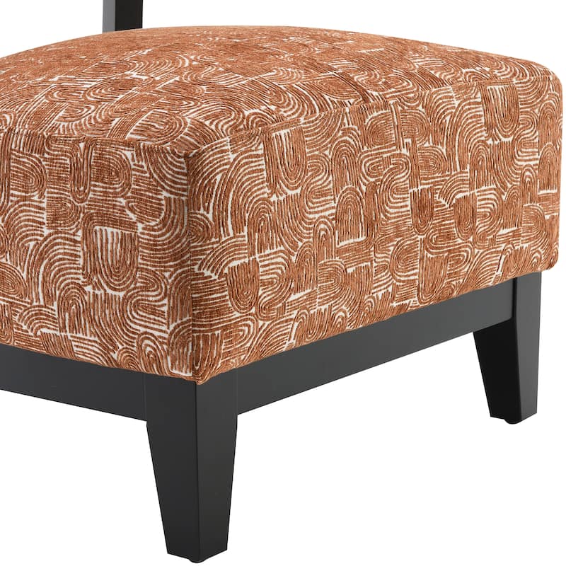 Furniture of America Phaen Modern 28-inch Pattern Fabric Accent Chair