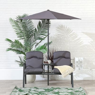 Malvern Padded Tete a Tete Seat
