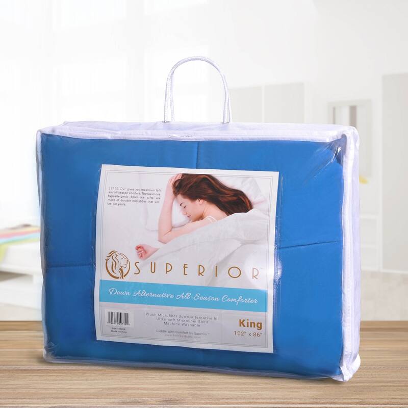 Superior Classic Comforter Reversible Down Alternative Bedding