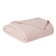 preview thumbnail 6 of 17, My World Cloud Sherpa Blanket 50x60 - Blush