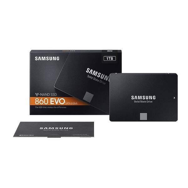 Shop Samsung 860 Evo 1tb 2 5 Inch Sata Iii Internal Ssd Mz 76e1t0b Am Overstock 23533194
