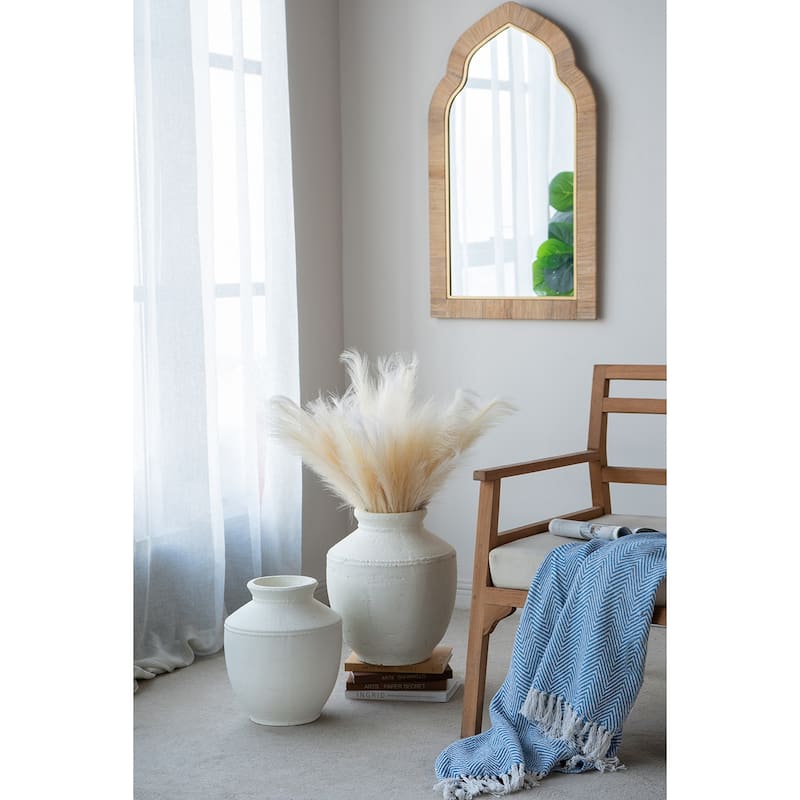 D12x14" Round Terracotta Vase