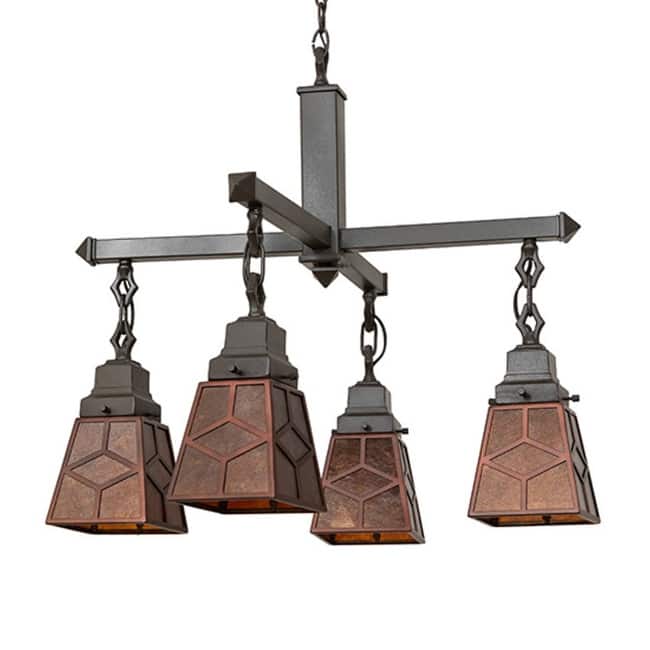 Meyda Tiffany 28277 Bungalow 4 Light 24" Wide Chandelier