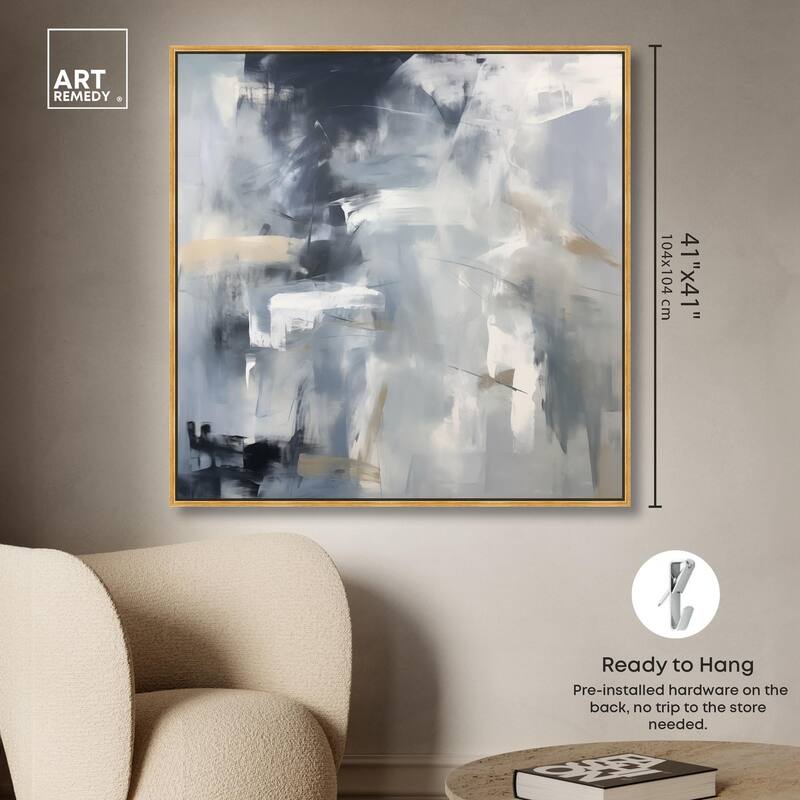 Pulse of the Storm I Canvas by Art Remedy