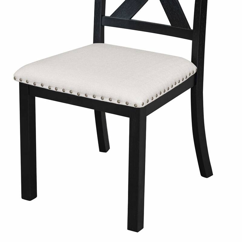 6PCS Extendable Dining Table With Bench